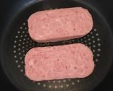 スパムで沖縄そば風うどん作り方1写真