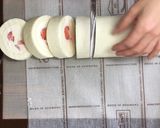 ♡ほわほわ♡簡単♡ホワイトロールケーキ♡作り方19写真