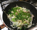 大葉でさっぱり♡豚肉と長ネギ炒め作り方4写真