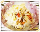簡単❣５分で１品☆塩だれキャベツサラダ作り方4写真