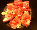 鶏照り焼きとほうれん草のとろとろ親子丼作り方5写真