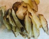 ほろ酔い豆腐で☆いぶりがっこの白和え作り方1写真