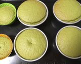 桜と抹茶の小さなケーキ作り方9写真