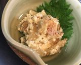 ほろ酔い豆腐で☆いぶりがっこの白和え作り方5写真