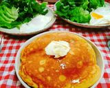 糖質制限＊大豆粉のふわふわホットケーキ❤作り方5写真