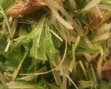 全行程5分水菜ともやしの簡単サラダ作り方5写真