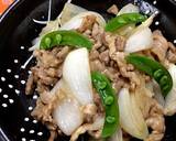 春ですね♪新玉ねぎと豚肉のとろみ炒め作り方6写真