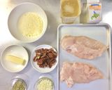 鶏胸肉の"クリーミードライトマトソース"作り方1写真