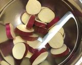 さつまいもの梅ジャム煮作り方1写真