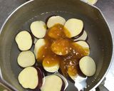 さつまいもの梅ジャム煮作り方2写真