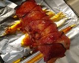 肉の日に♡ミートローフのベーコン巻き作り方6写真