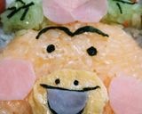 今日のキャラ弁2/27(はなかっぱ)作り方1写真
