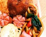 今日のキャラ弁2/27(はなかっぱ)作り方2写真