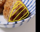 ☆タレとバターで！至極の焼きおにぎり☆作り方3写真