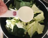 ココナッツミルク風味レッドカレー焼きそば作り方4写真