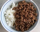 〜節約レシピ〜10分で完成そぼろ丼☆作り方4写真
