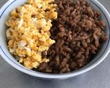 〜節約レシピ〜10分で完成そぼろ丼☆作り方6写真