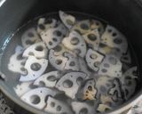 蓮根の白味噌くるみ和え作り方2写真