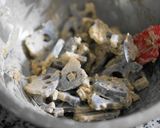 蓮根の白味噌くるみ和え作り方5写真