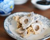 蓮根の白味噌くるみ和え作り方6写真