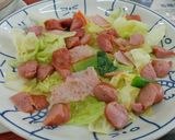 レンチン2分! 野菜炒め物風おかず作り方3写真
