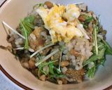 サンマの香草焼きと納豆のまぜご飯作り方5写真