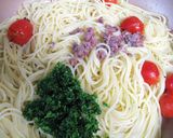 アンチョビのシンプルパスタ作り方6写真