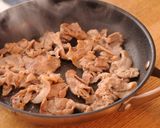 豚肉のきび酢炒め作り方2写真