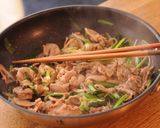 豚肉のきび酢炒め作り方3写真
