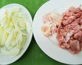 カキ醤油で作った割下で簡単トロトロ親子丼作り方1写真