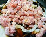 カキ醤油で作った割下で簡単トロトロ親子丼作り方2写真