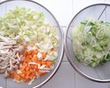 *ねぎだくさん豆腐ミネストローネ*作り方1写真