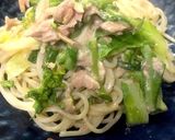 春先取り！菜の花パスタ作り方4写真