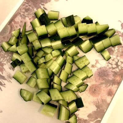 豆とトマトきゅうりツナ缶のサラダ by RICAtable 【クックパッド