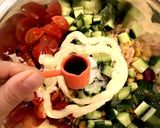 豆とトマトきゅうりツナ缶のサラダ作り方7写真
