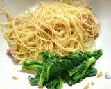 菜の花とパンチェッタのスパゲッティ作り方6写真