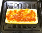 サクッ＆とろ～り！ミートソース油揚げピザ作り方2写真