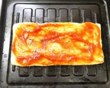 サクッ＆とろ～り！油揚げピザ（ベーコン）作り方2写真