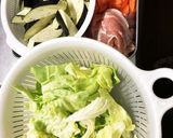 夜メインに簡単♫ピリ辛みそ野菜炒め作り方1写真