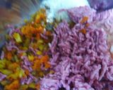 鉄板チーズインハンバーグ野菜添え作り方2写真