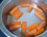 鉄板チーズインハンバーグ野菜添え作り方4写真