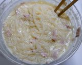 ダイエット！濃厚☆しらたきカルボナーラ作り方3写真