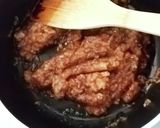 鶏そぼろキムチ丼作り方1写真