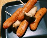 ✨エリンギとウィンナーの串焼き✨作り方2写真