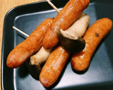 ✨エリンギとウィンナーの串焼き✨作り方2写真