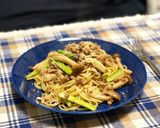 豚肉とアスパラのアンチョビレモンパスタ作り方5写真