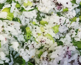 簡単☆野沢菜漬けとゆかりの絶品まぜごはん作り方2写真