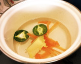 わかめとトマトの中華風スープ作り方1写真