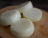玉ねぎと大根のステーキ〜あん肝のせ作り方1写真