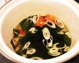 わかめとトマトの中華風スープ作り方4写真